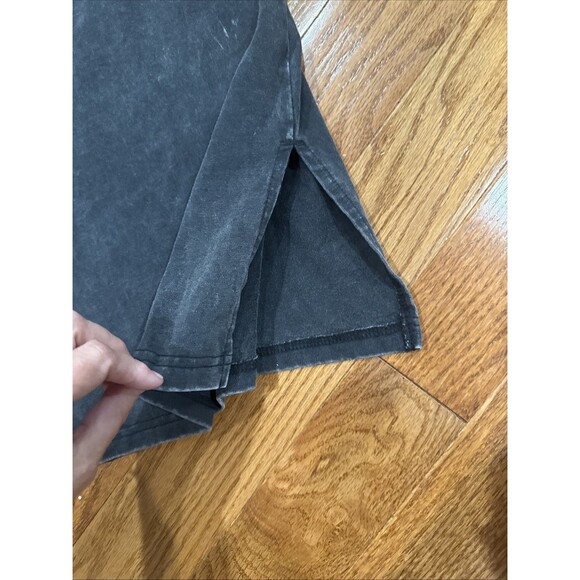 Mono B Workout Tank T-shirt Large Made In USA Faded Black NEW - Picture 2 of 4